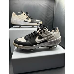 Nike Zoom Cleats - Black and White - Size 8.5M